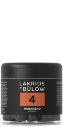 Lakrids By Bülow 4 habanero 150-gram