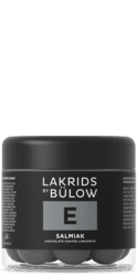 Lakrids By Bülow E Salmiak 125 gram