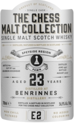 The Chess Malt Collection Benrinnes 23 E2 56,9 %