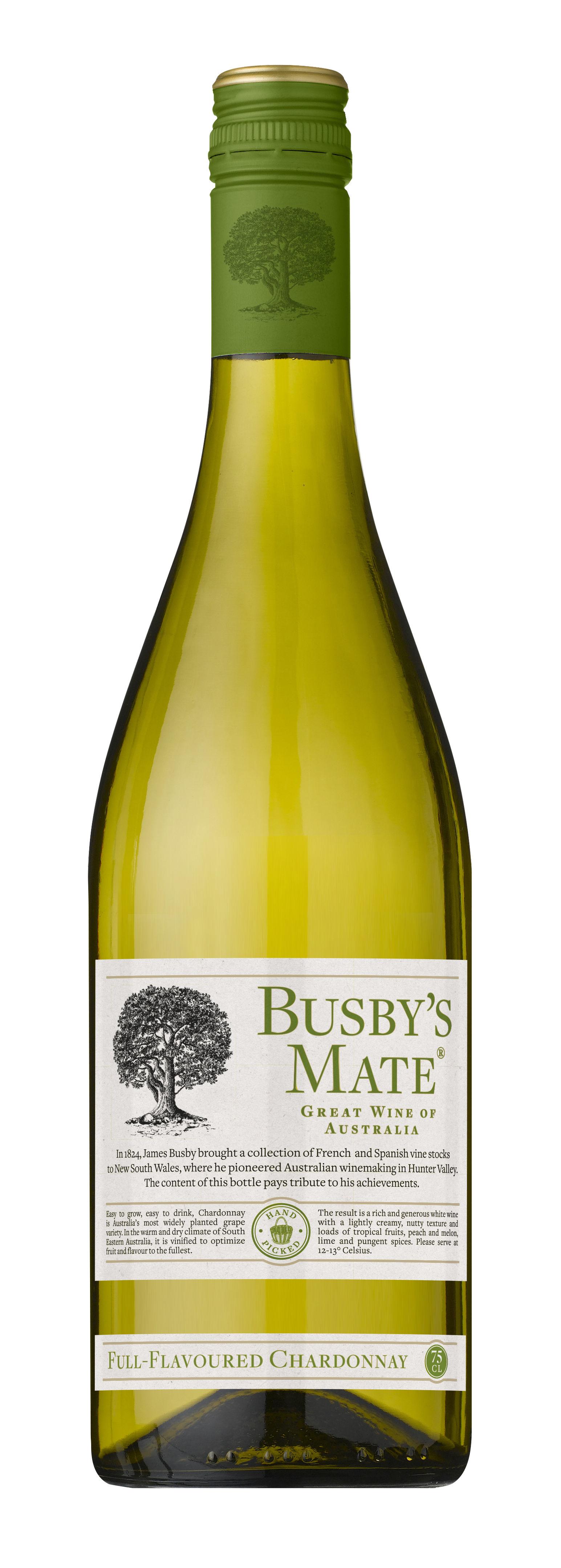 Busby`s Mate Chardonnay Australsk Hvidvin Tilbud