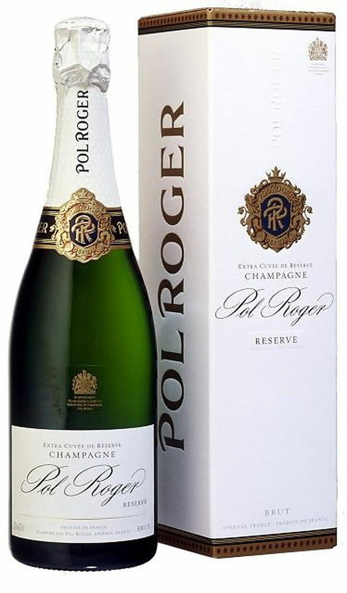 Шампанское название. Поль Роже брют резерв. Pol Roger шампанское. Bollinger Champagne Extra Brut 1996. Шампанское французское брют марки.