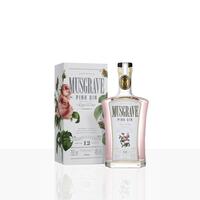 Musgrave Pink 12 Botanical Premium Gin Rose Water