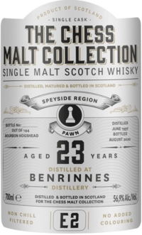 The Chess Malt Collection Benrinnes 23 E2 56,9 %