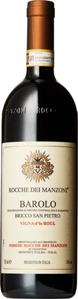 Barolo Bricco San Pietro Vigna d'la Roul Rocche Dei Manzoni 2018