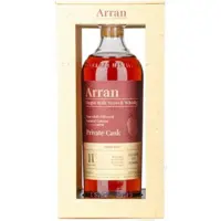 Arran Private Cask  11 Y.     57,7 % Alk.