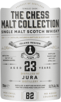 The Chess Malt Collection - Jura B2  23 Y,