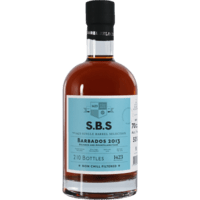 S.B. S  Barbados 2013  Virgen Oak Cask 50 % alk.