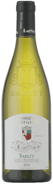 Saint Gayan - Sablet Blanc