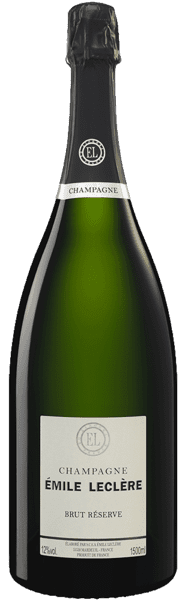 Emile Leclere Champagne Réserve Brut – Magnum 150 cl - Greve