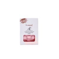 Jordbær Coated saltlakrids dragée