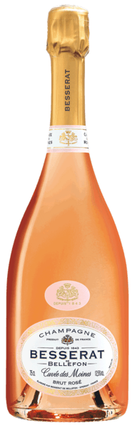 BESSERAT DE BELLEFON CHAMPAGNE ROSE - CUVÉE DES MOINES
