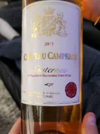 Château Camperos 2015 Sauternes 75 cl